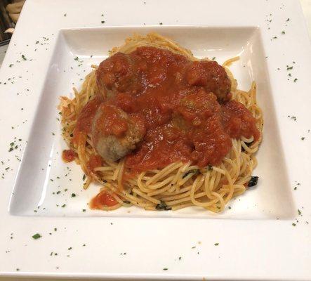 Spaghetti Meatballs