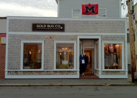 The Gold Bug Co is located on Atlantic Avenue in downtown Marblehead