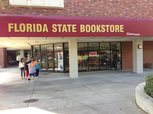 The front of the store