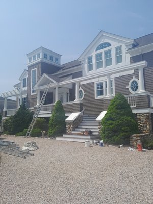 Beach house exterior