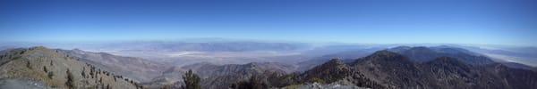 Panoramic view of Death Valley and Bad Water Basin to the East