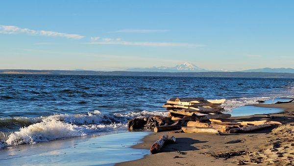 Amazing view all the way to Mt. Baker!