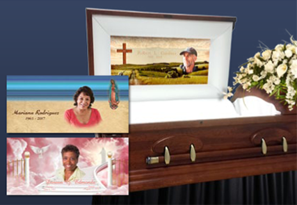 Custom Casket Head Panels