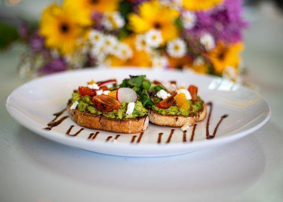 Spring Avocado Toast - Spring Menu