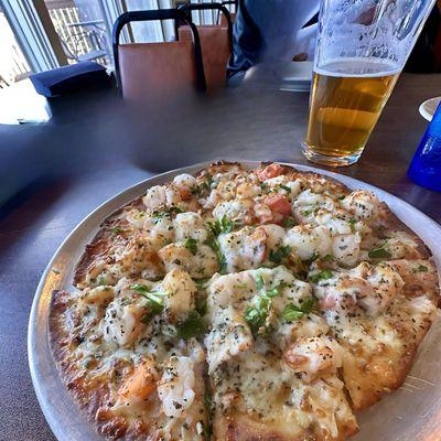 Shrimp Scampi Flatbread