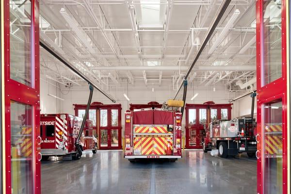 Issaquah Fire Station 72, Zero Net Energy, LEED Platinum, 2030 Challenge