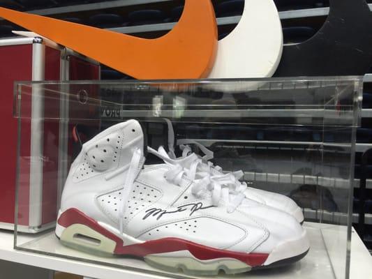 Jordans signed by Jordan!!!