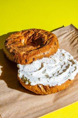 Bagel with Vegan Cream Cheese