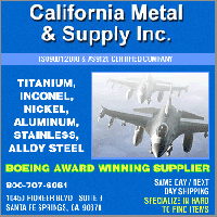 California Metal & Supply Inc: Aerospace Material Specialist