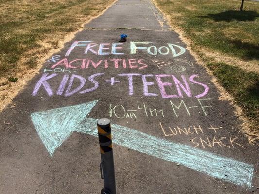 This park has a summer meals program from 10am-4pm on weekdays!