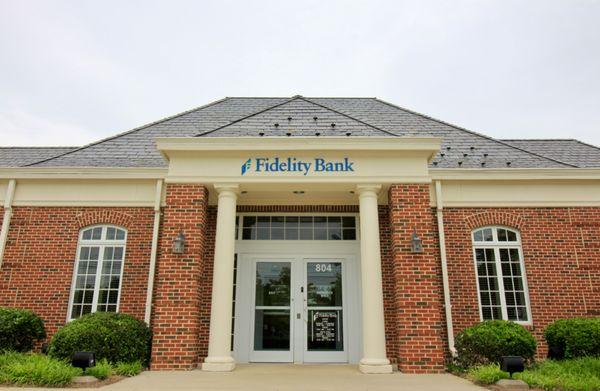 Community Bank Entrance