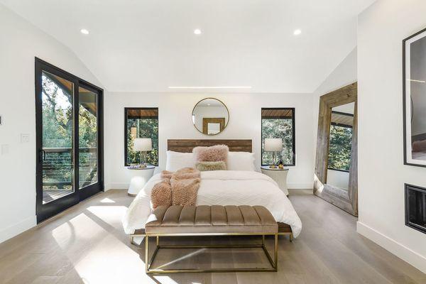 Master Suite at 375 Walsh Road, Atherton