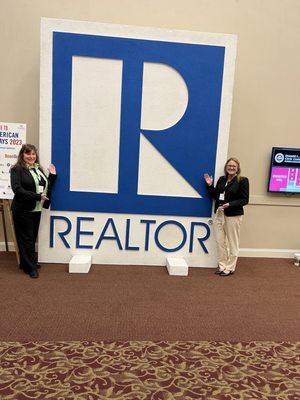 Dana and Melissa in Tallahassee for Great American Realtor Days (GARD) 2023