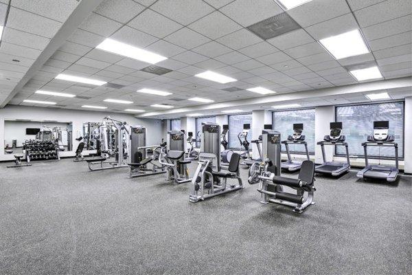 Fitness Center include with office rental