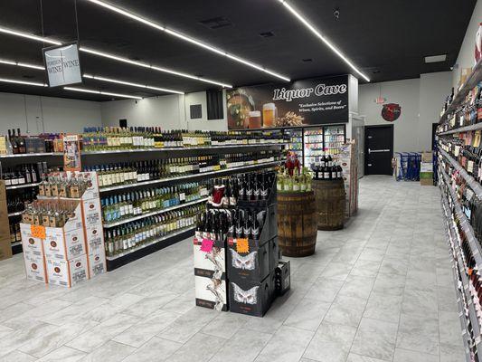 Interior of Liquor Cave in Palm Harbor, Florida