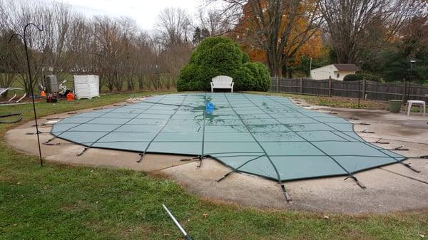 After: Safety Cover Install In Holland PA