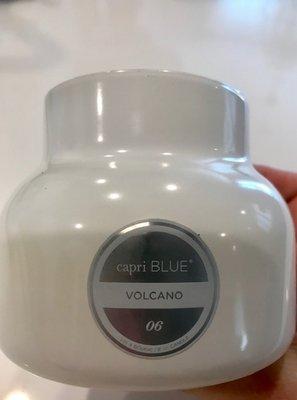 Capri Blue Volcano Candle!