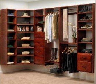 Real wood Closets