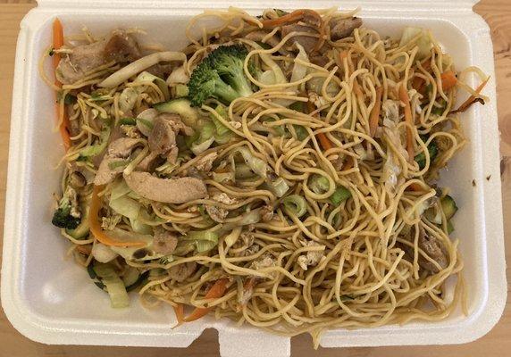 Chicken Pan Fried Noodle