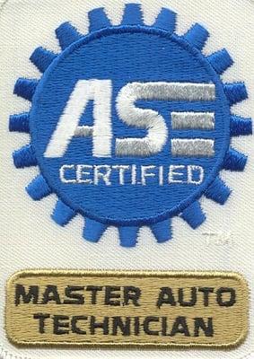 ASE Certified Master Techs