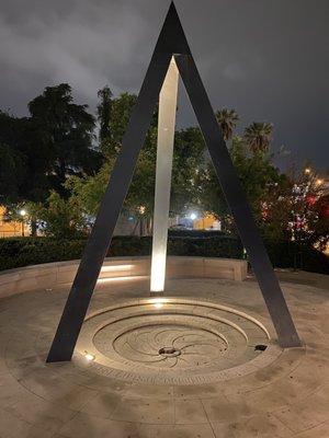 Armenian Genocide memorial in Pasadena.