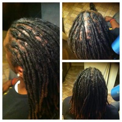 Retwist for dreads