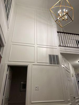 Wall panels molding