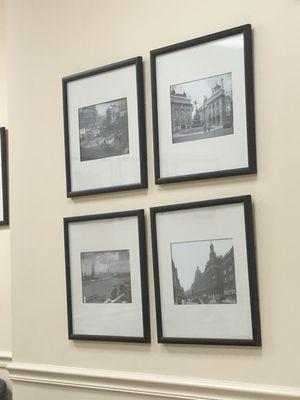 Photos of London in office