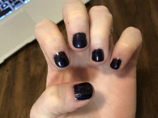 Shellac manicure