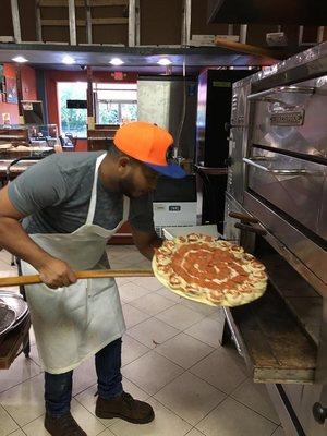 This is the guy that made my favorite pizza the pepperoni dream