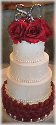 Gorgeous wedding cake!