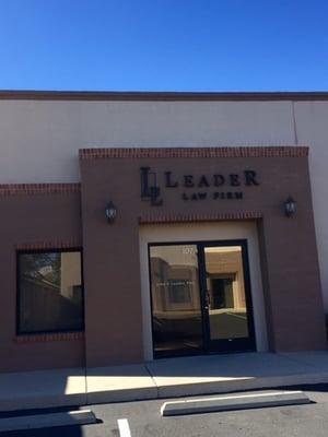 The Leader Law Firm, 405 W. Cool Drive, Suite 107, Tucson, AZ 85704.