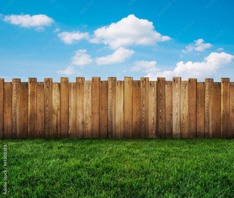 Basic Wood Cedar Fence with Alternating Board Length