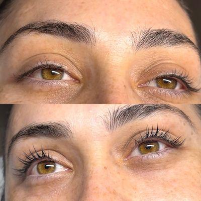 Lash lift & tint