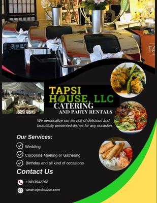 Catering and Party Rentals