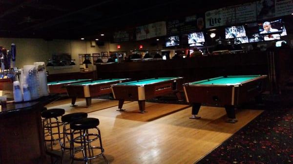 Pool tables