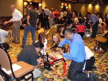 Bike team building workshop helps teams work on resource management and effective communication.