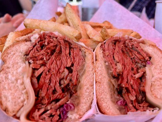 Oinkster Pastrami Sandwich