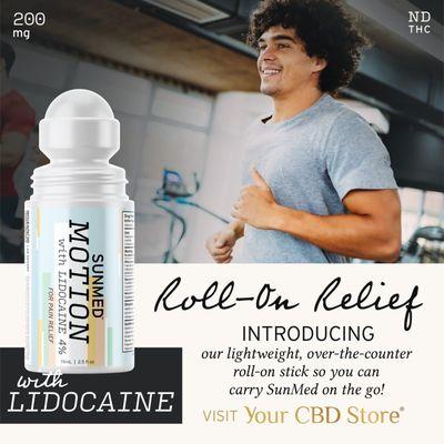 New roll-on with lidocaine coming soon!