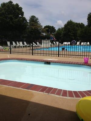 Baby pool area