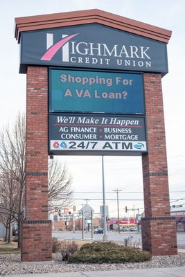 Digital sign on 5th Street