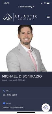 Realtor Michael Dibonifazio