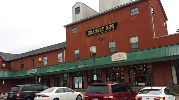 Located in old town Gaithersburg in the Granary Row building.