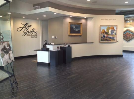 Griffin Gallery at Creekside hosts private events.