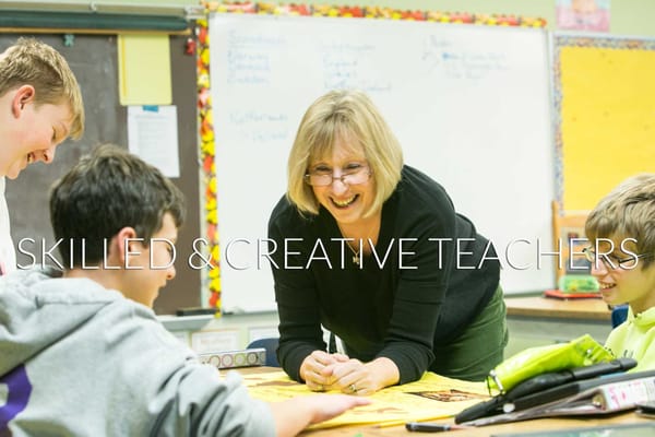 With joy and passion, Barnesville teachers tailor instruction to engage and challenge each child.