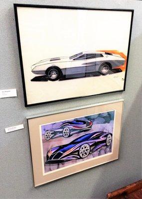 Bud Magaldi - Ford Torino and Steven Brown - Packard 2016 Concept Art