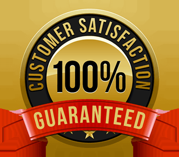 Customer satisfaction GUARANTEED.