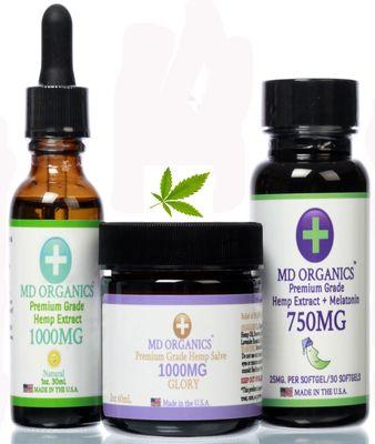 Organic Hemp CBD Set for Sleep