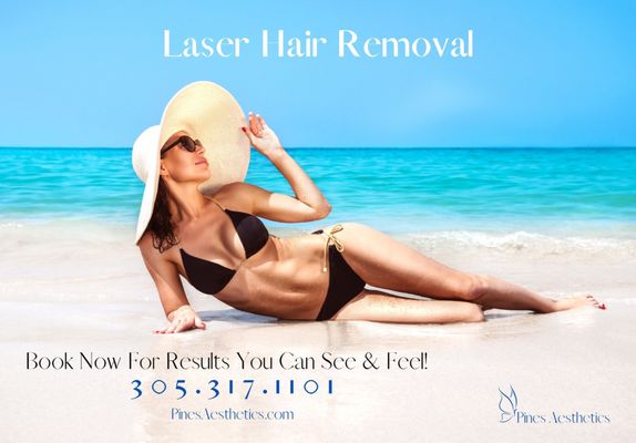 Laser hair removal offer