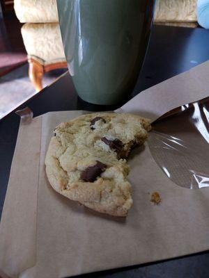 Really delicious chocolate chip cookie!